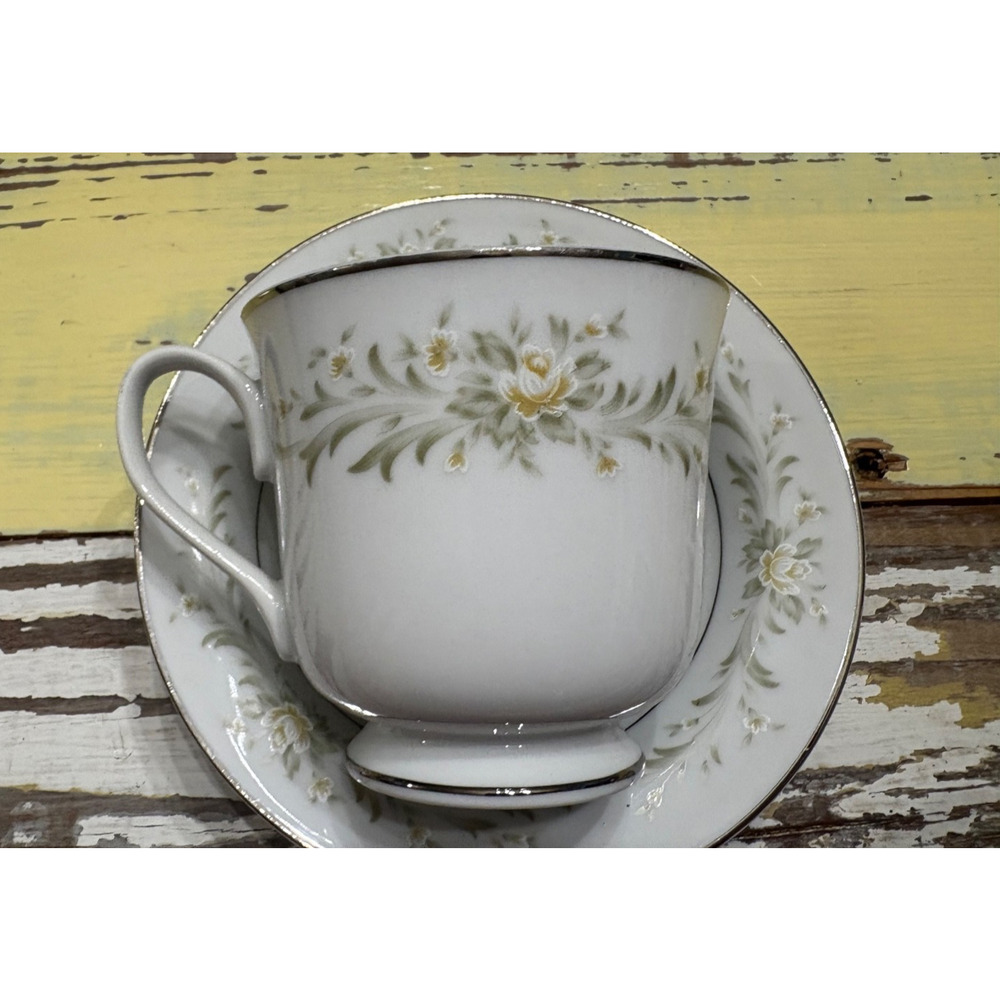 Beautiful! Grace Fine China Rhapsody Coffee Tea Cup Floral Design